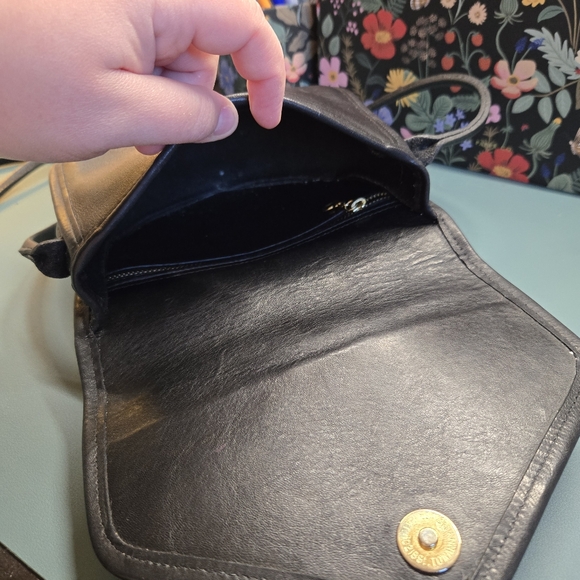 COACH 1994 Megan #9921 Black Rare Made in USA Vintage - Picture 14 of 17